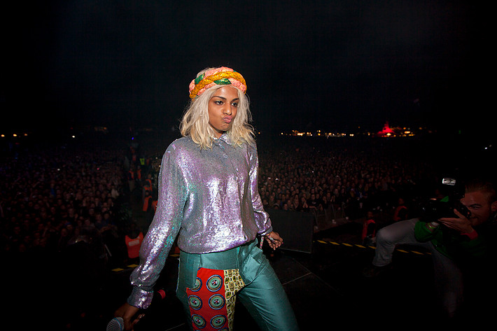 2011-06-30 - M.I.A. från Roskildefestivalen, Roskilde