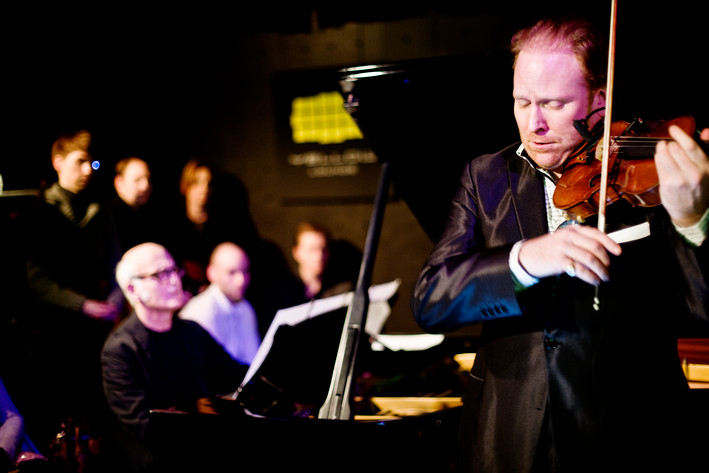 2013-01-10 - Daniel Hope, Simon Crawford Philips & Ludovico Einaudi från Obaren, Stockholm