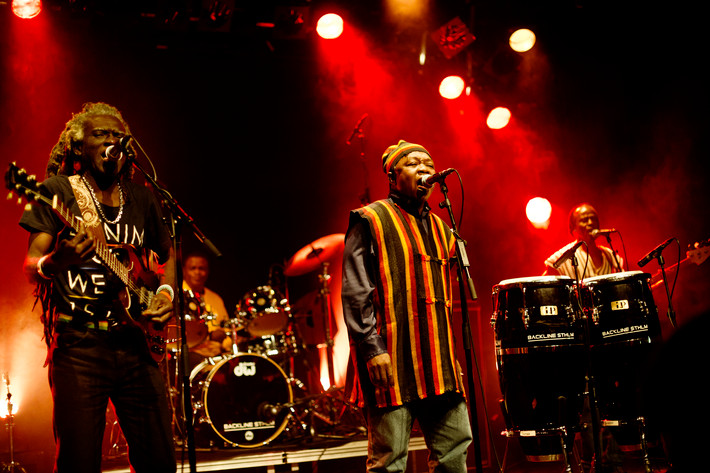 2013-01-29 - Sierra Leone's Refugee All stars från Södra Teatern, Stockholm