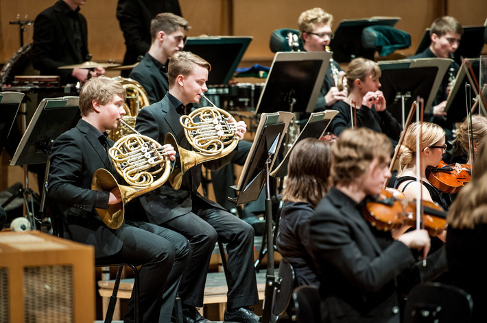 2013-02-02 - Malmö musikhögskolas symfoniorkester från Växjö konserthus, Växjö