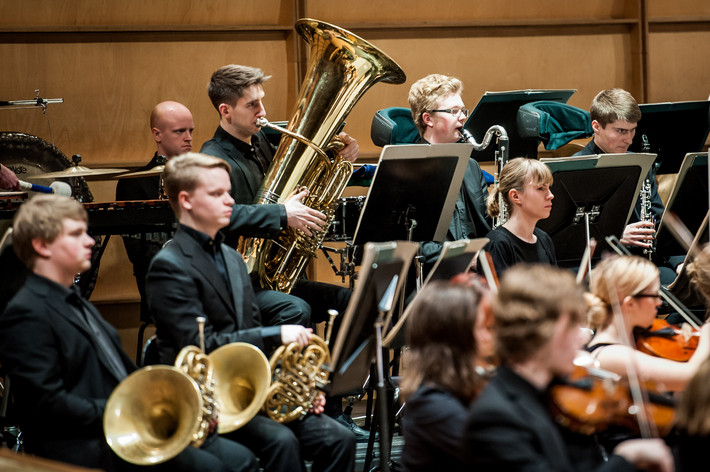 2013-02-02 - Malmö musikhögskolas symfoniorkester från Växjö konserthus, Växjö