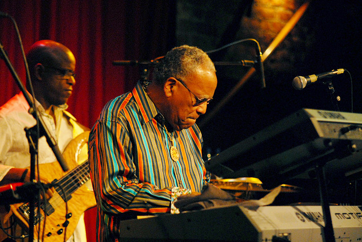2013-02-05 - Lonnie Liston Smith från Fasching, Stockholm