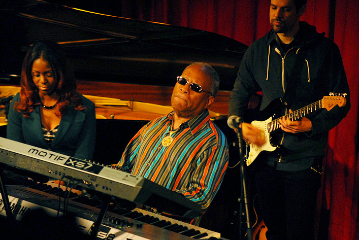 2013-02-05 - Lonnie Liston Smith från Fasching, Stockholm