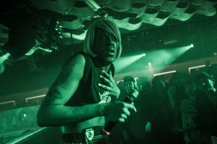 2013-02-06 - Mykki Blanco från Berns, Stockholm
