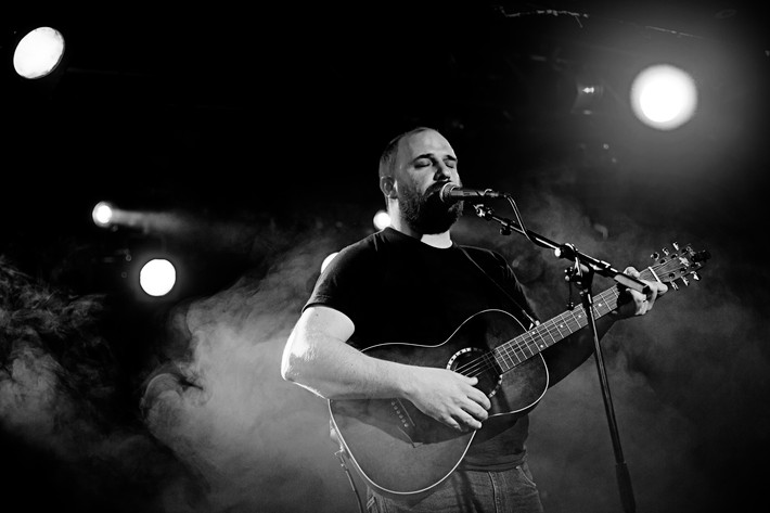2013-02-06 - David Bazan från Debaser Slussen, Stockholm