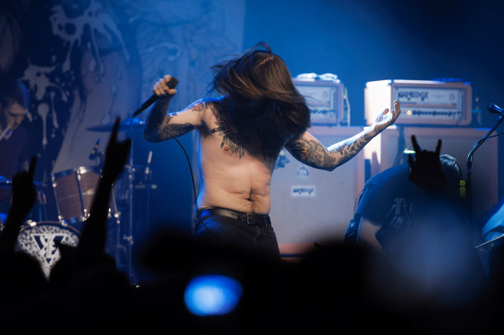 2013-04-11 - Kvelertak från Debaser Medis, Stockholm