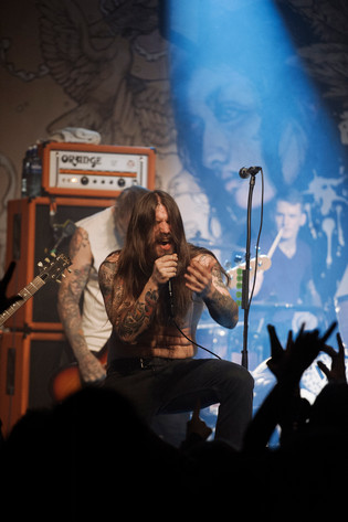 2013-04-11 - Kvelertak från Debaser Medis, Stockholm