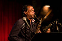 2013-04-16 - Rez Abbasi Trio feat. Rudresh Mahanthappa från Fasching, Stockholm