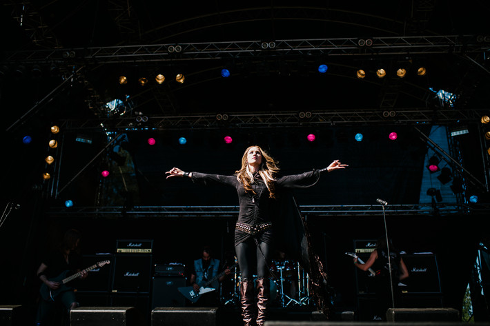2013-06-06 - Huntress från Sweden Rock Festival, Sölvesborg