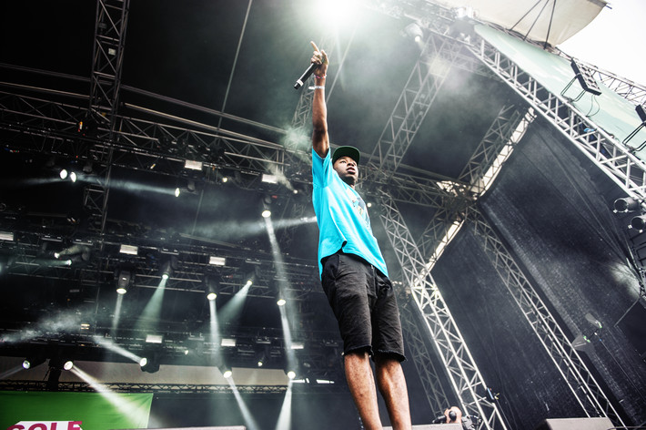 2013-06-28 - Tyler, The Creator från Bråvalla, Norrköping