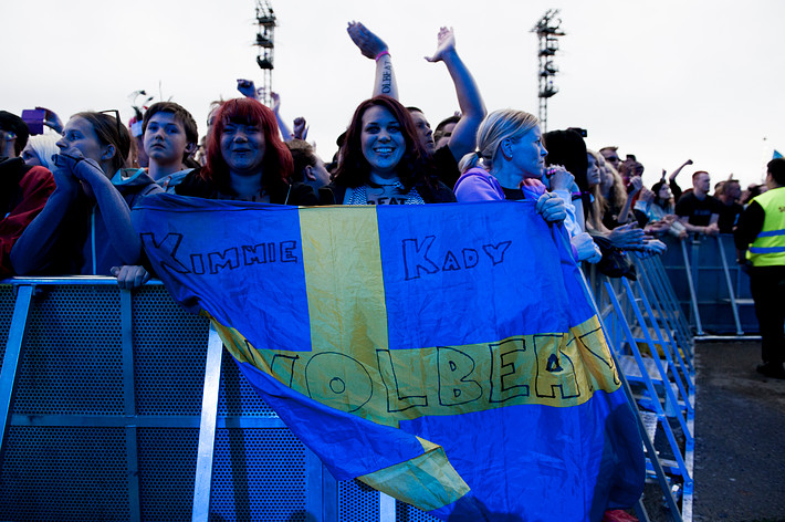 2013-06-29 - Volbeat från Bråvalla, Norrköping