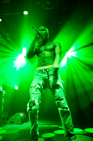 2013-07-04 - Mykki Blanco från Roskildefestivalen, Roskilde