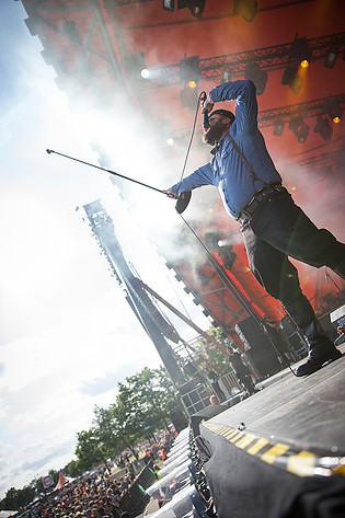 2013-07-05 - Turbonegro från Roskildefestivalen, Roskilde