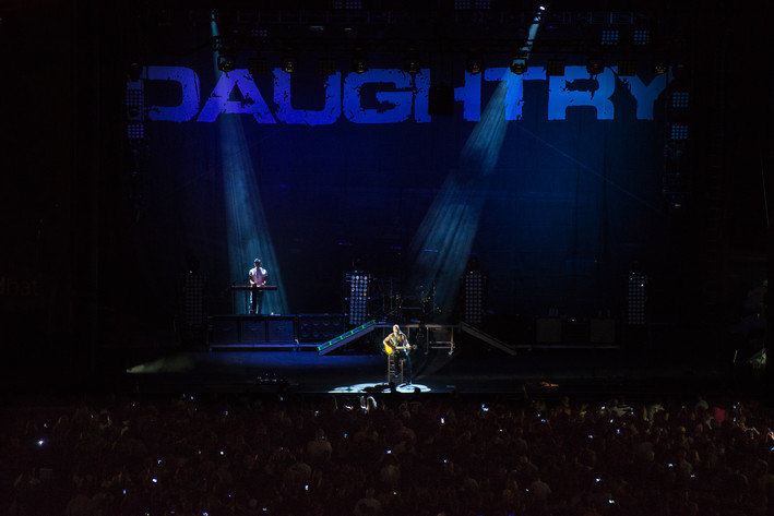 2013-07-03 - Daughtry från Red Hat Amphitheater, Raleigh, NC