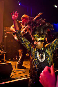 2013-07-08 - King Khan & the Shrines från Pustervik, Göteborg