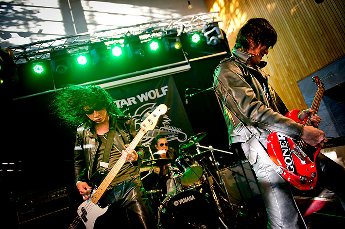 2013-07-10 - Guitar Wolf från Trädgår'n, Göteborg