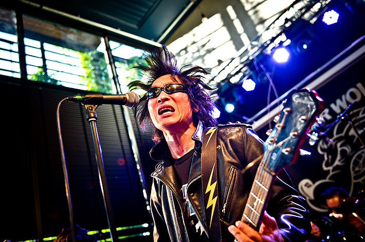 2013-07-10 - Guitar Wolf från Trädgår'n, Göteborg