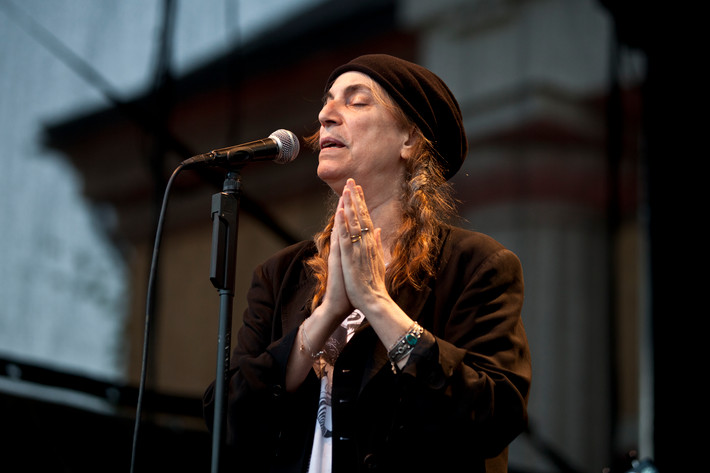 2013-07-12 - Patti Smith från Botaniska Trädgården, Uppsala