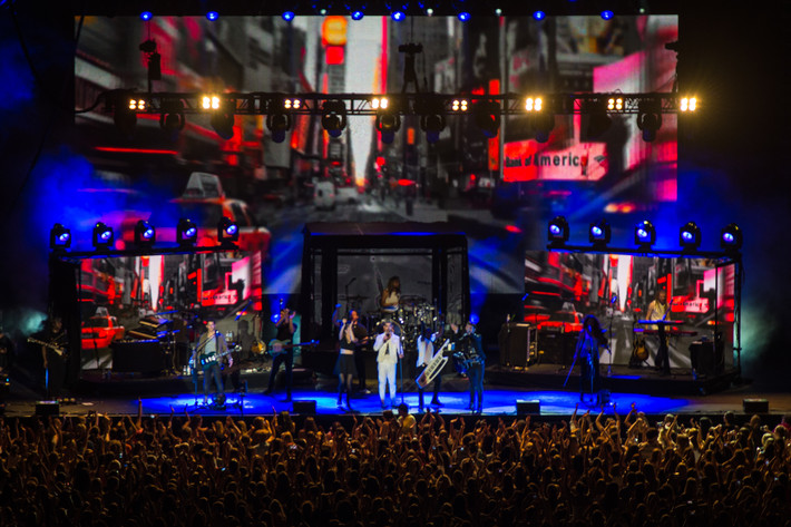 2013-07-31 - Jonas Brothers från Red Hat Amphitheater, Raleigh, NC