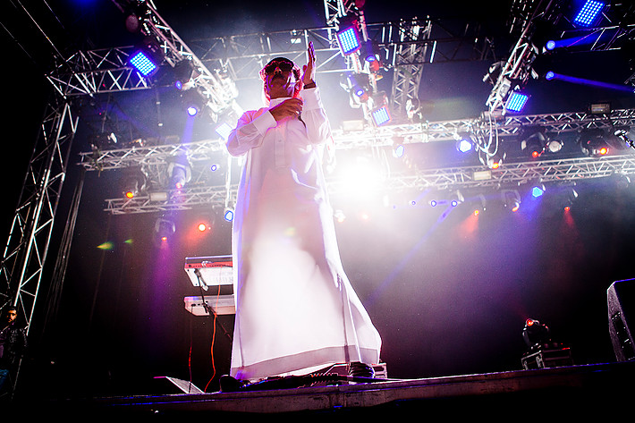 2013-08-08 - Omar Souleyman från Way Out West, Göteborg