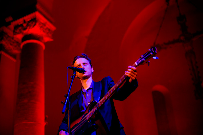 2013-08-08 - These New Puritans från Way Out West, Göteborg