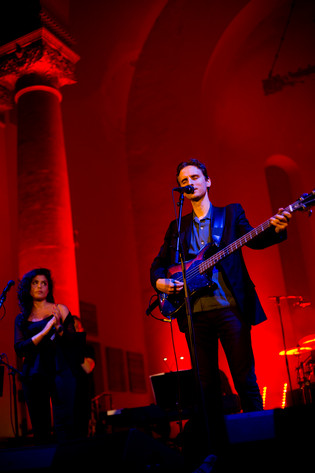 2013-08-08 - These New Puritans från Way Out West, Göteborg