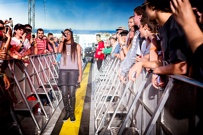 2013-08-09 - Angel Haze från Way Out West, Göteborg