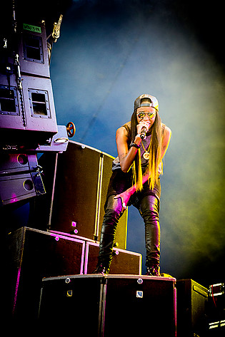 2013-08-09 - Angel Haze från Way Out West, Göteborg