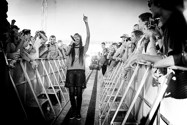 2013-08-09 - Angel Haze från Way Out West, Göteborg