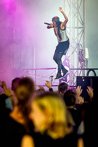 2013-08-09 - Angel Haze från Way Out West, Göteborg