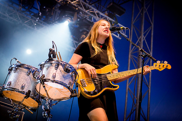 2013-08-09 - Haim från Way Out West, Göteborg
