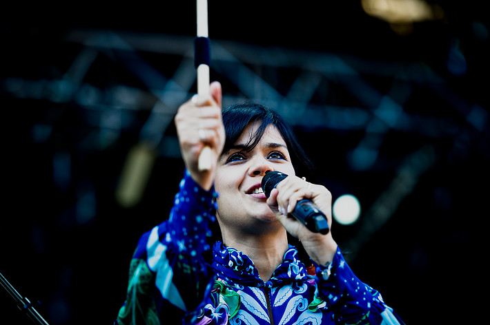 2013-08-09 - Bat For Lashes från Way Out West, Göteborg