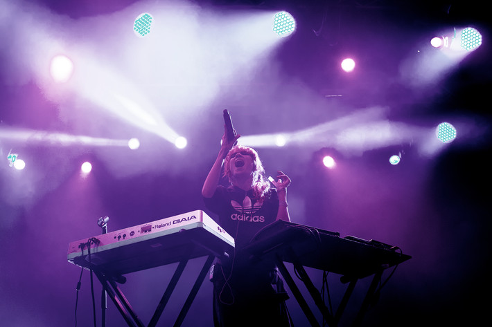 2013-08-09 - Grimes från Way Out West, Göteborg