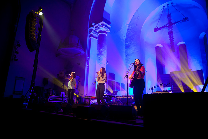 2013-08-08 - The Staves från Way Out West, Göteborg