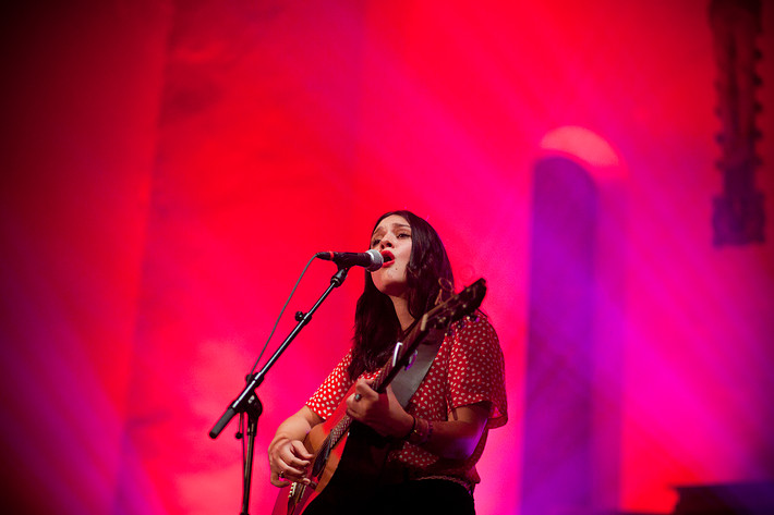 2013-08-08 - The Staves från Way Out West, Göteborg