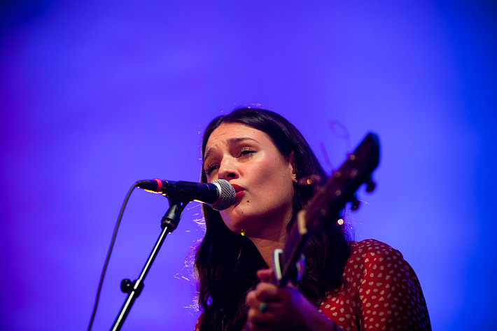 2013-08-08 - The Staves från Way Out West, Göteborg