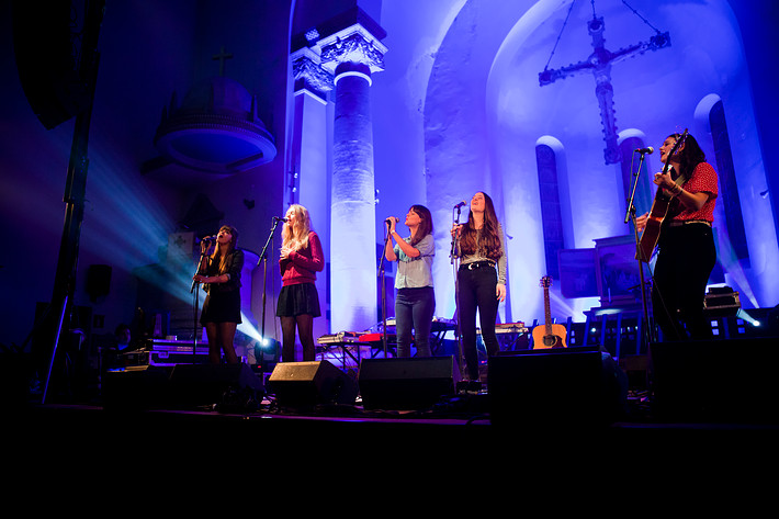 2013-08-08 - The Staves från Way Out West, Göteborg