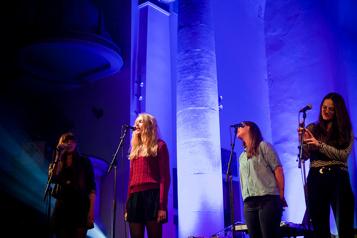 2013-08-08 - The Staves från Way Out West, Göteborg