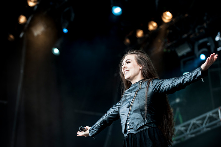 2013-08-10 - Amaranthe från Getaway Rock, Gävle