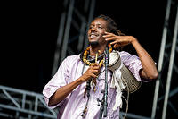 2013-08-10 - Cheikh Lô från Way Out West, Göteborg