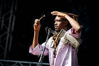 2013-08-10 - Cheikh Lô från Way Out West, Göteborg