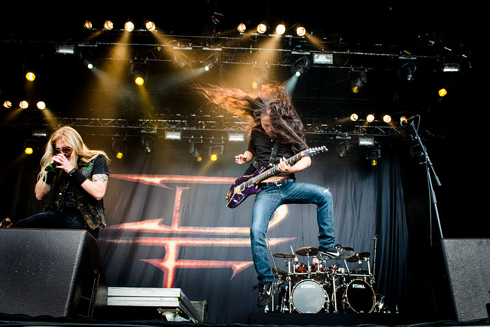 2013-08-10 - Dragonforce från Getaway Rock, Gävle