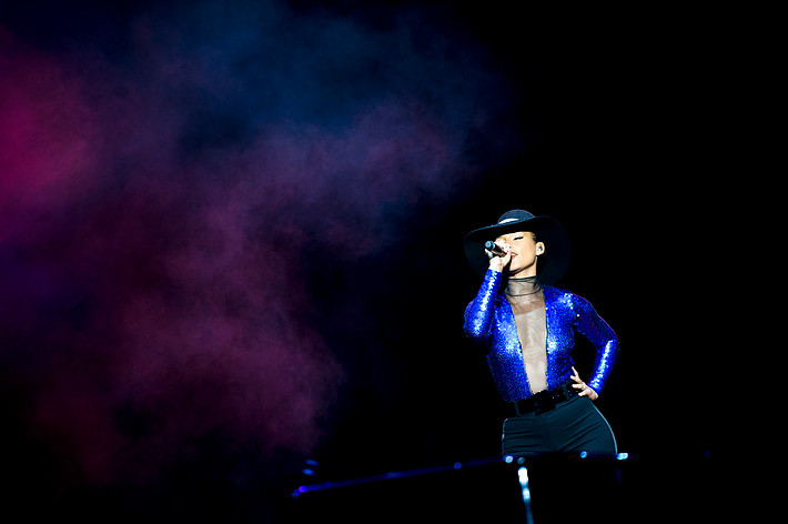 2013-08-10 - Alicia Keys från Way Out West, Göteborg