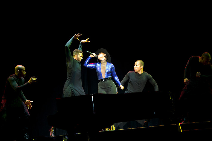 2013-08-10 - Alicia Keys från Way Out West, Göteborg