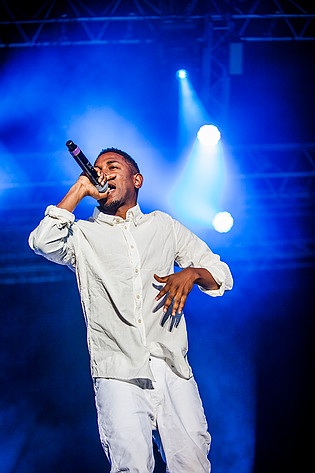 2013-08-10 - Kendrick Lamar från Way Out West, Göteborg