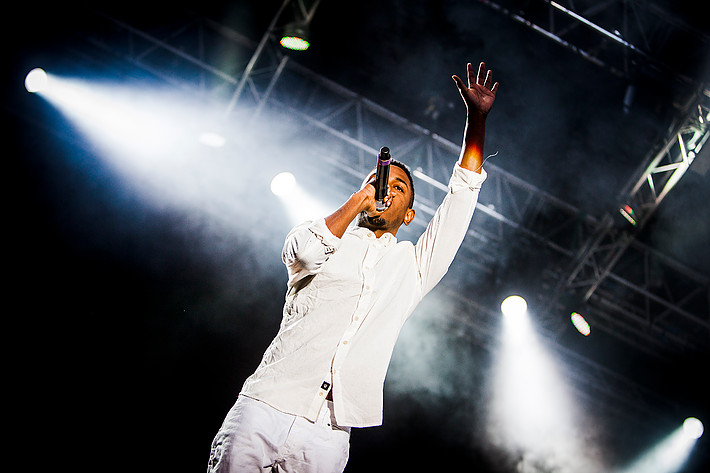 2013-08-10 - Kendrick Lamar från Way Out West, Göteborg