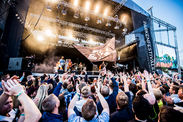 2013-08-16 - Kvelertak från Parkenfestivalen, Bodø