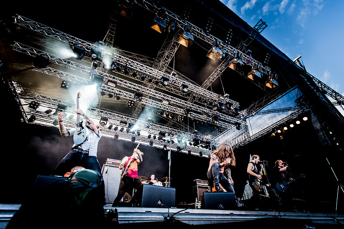 2013-08-16 - Kvelertak från Parkenfestivalen, Bodø