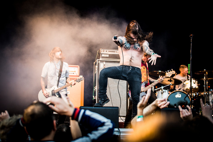 2013-08-16 - Kvelertak från Parkenfestivalen, Bodø