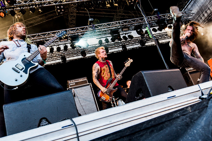 2013-08-16 - Kvelertak från Parkenfestivalen, Bodø